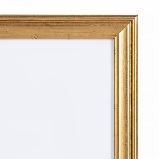Kate and Laurel Gold Adlynn Glam Wall Picture Frame Set